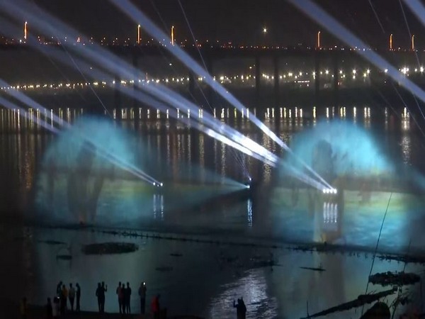 Laser Show Prayag Yamuna Riverfront